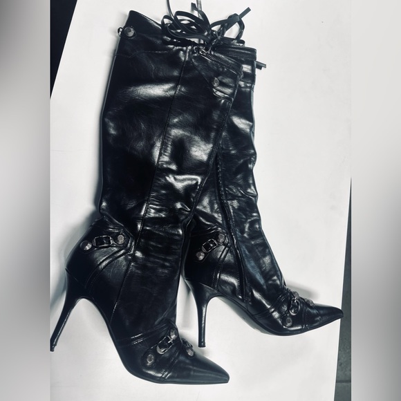 Vintage leather boots / discontinued rare find - Picture 5 of 5